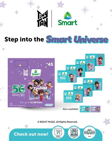 smart sim card bts|[ENDORSEMENTS] Smart x TinyTAN .